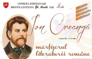 ION CREANGĂ – MĂRŢIŞORUL LITERATURII ROMÂNE: Expoziţie de carte