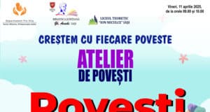 Atelierele de povești pentru copii „Creștem cu fiecare poveste”: Povești de Paști