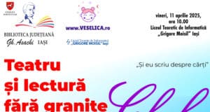 Teatru și Lectură fără Granițe – Club Veselica – la Liceul Teoretic de Informatică „Grigore Moisil” Iași