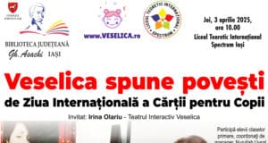 Veselica spune povești de Ziua Internațională a Cărții pentru Copii