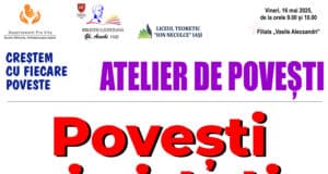 Atelierele de povești pentru copii „Creștem cu fiecare poveste”: Povești și virtuți