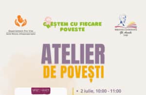 Creștem cu fiecare poveste – Atelier de povești
