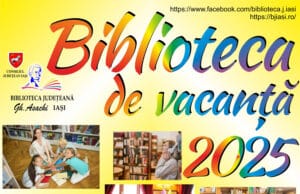 „Vara asta socializez la Bibliotecă” – Biblioteca de vacanță, Ediția 2025. Programul activităților recreative programate în luna august