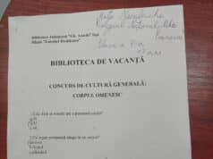 Biblioteca de vacanță – Filiala ”Garabet Ibrăileanu” – Concurs de cultură generală: corpul omenesc