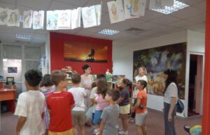 Vizită la bibliotecă